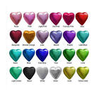 20-100 Chocolate Hearts-Choice Of Colours-Made With Cadbury Milk Chocolate