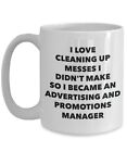 I Became An Advertising And Promotions Manager Mug Coffee Cup Advertising And