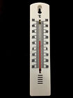 Indoor/Outdoor ℃ Reading Thermometer Centigrade Mercur Home Garden Garage White