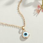 Turkish Lucky Evil Eye Beads Pendant Necklace Blue Eye Clavicle Women Jewelry